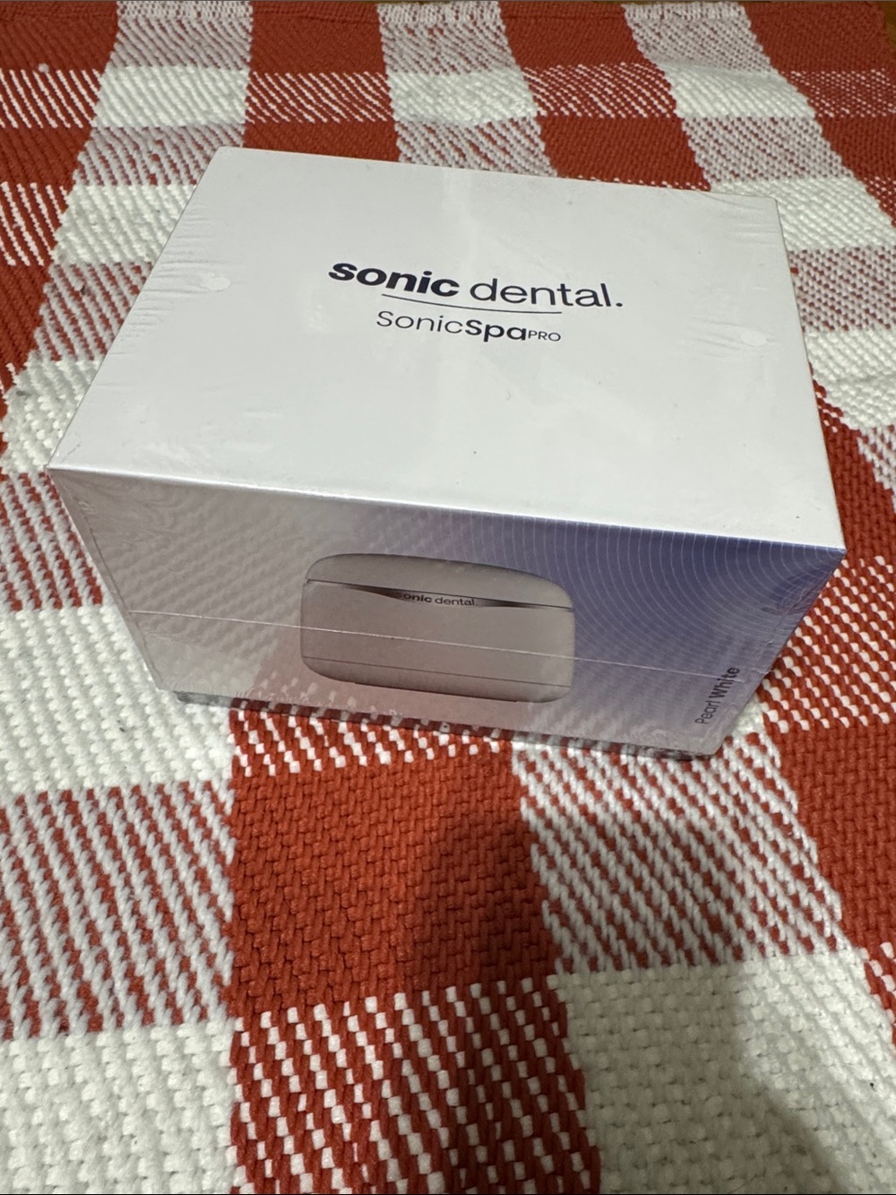 SonicSpa PRO Portable Sonic Toothbrush - White